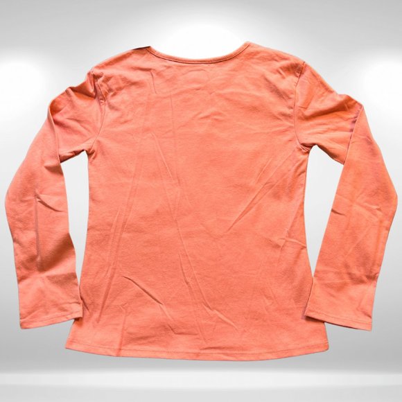 NWT - 365 Kids Mauve, Rose Pink Long Sleeved T-Shirt with a Heart Purse, Unicorn - Picture 2 of 3